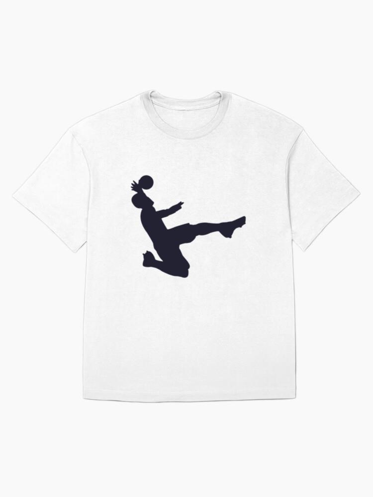 Soccer Player Goalkeeper Silhouette Svg Oversized T-Shirt - Image 4
