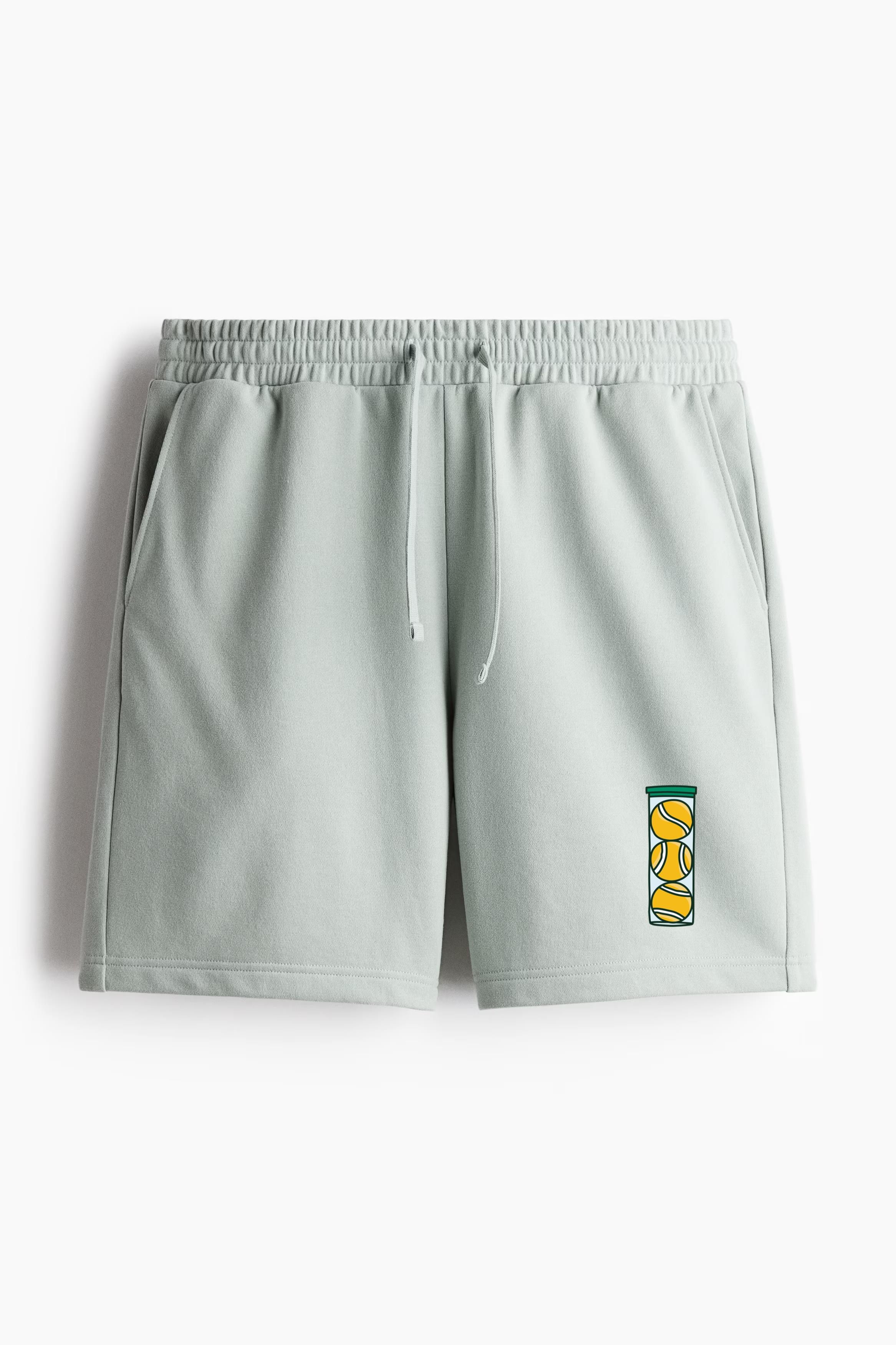 Tennis Ball Canister Doodle Relaxed-Fit Shorts