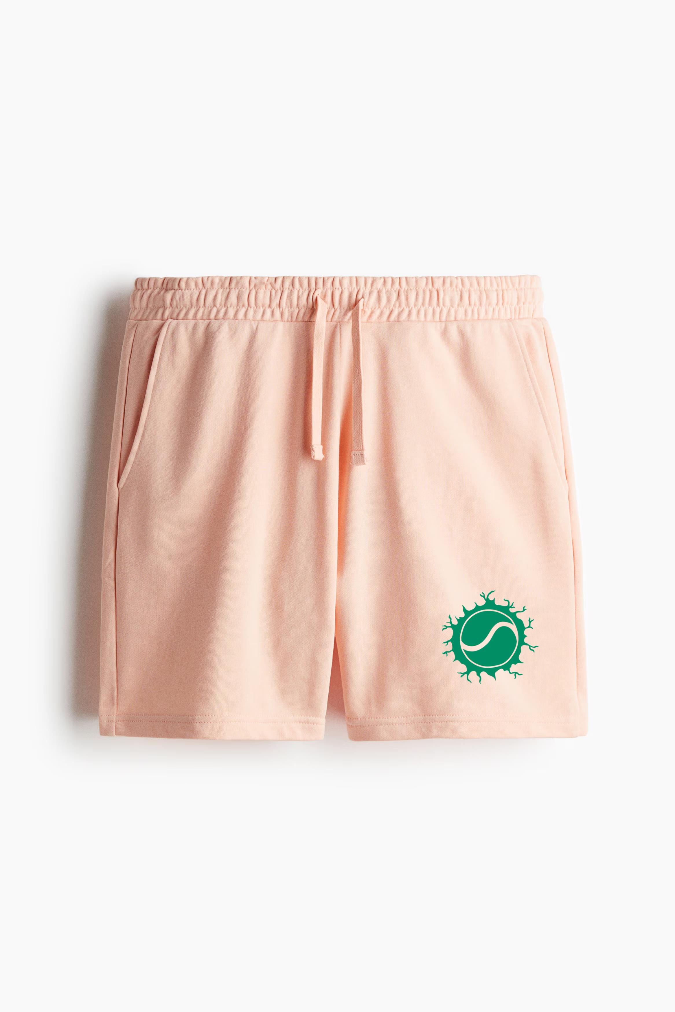 Tennis Ball Cut Out Doodle Relaxed-Fit Shorts - Image 3