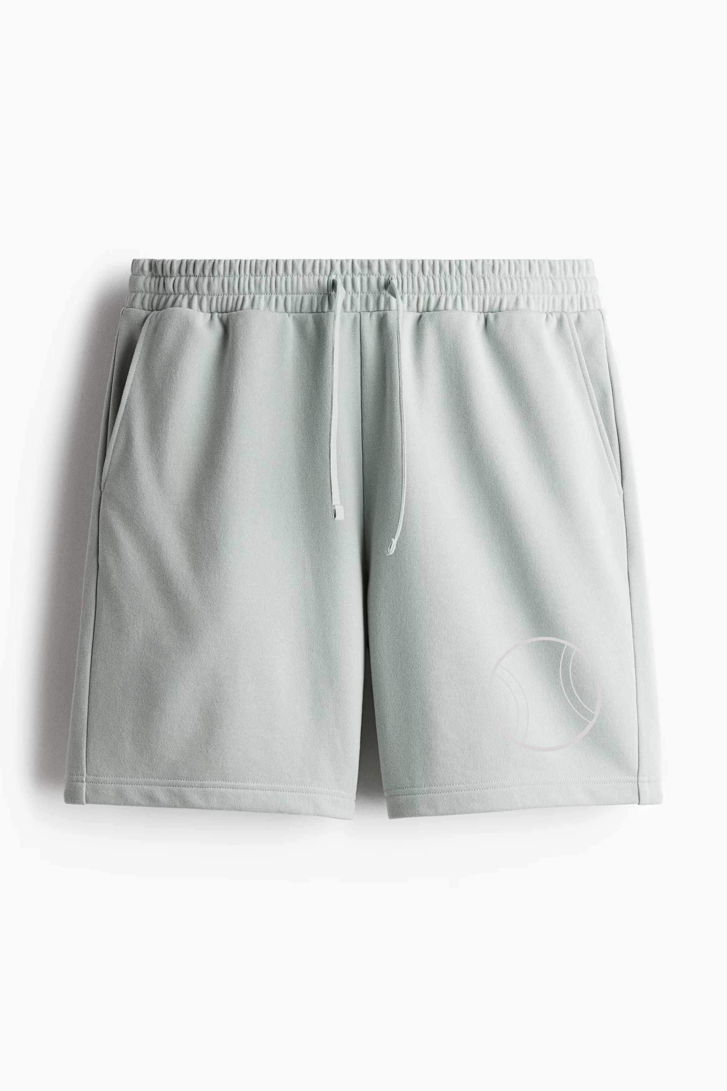 Tennis Ball Icon Relaxed-Fit Shorts