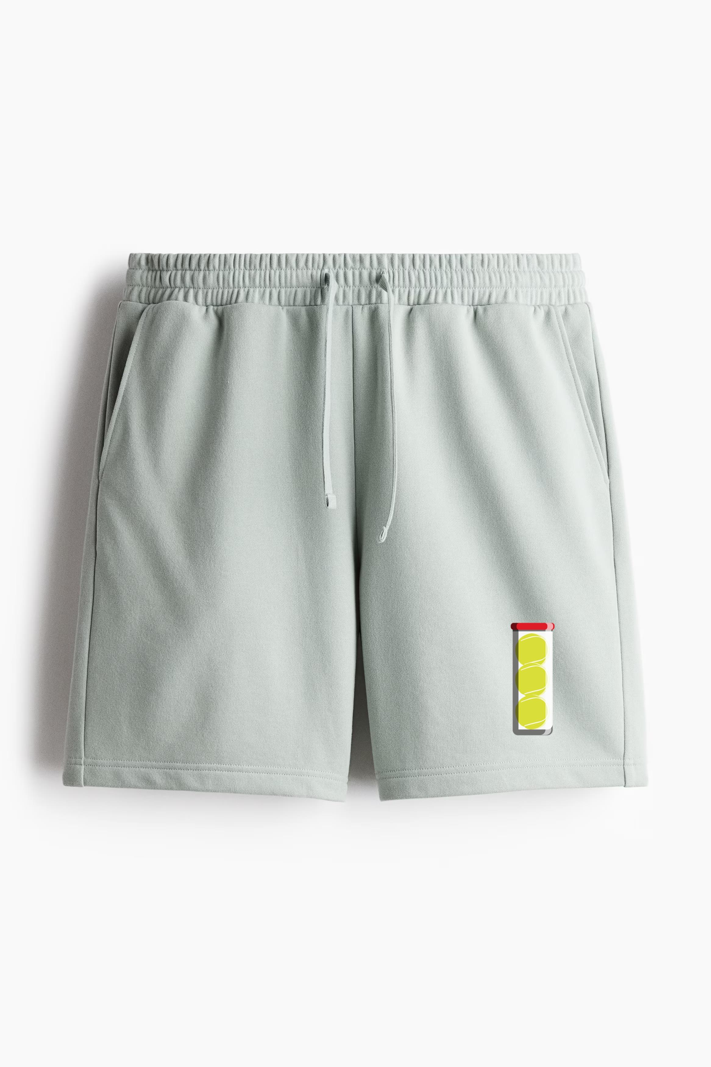 Tennis Ball Tube Icon Relaxed-Fit Shorts