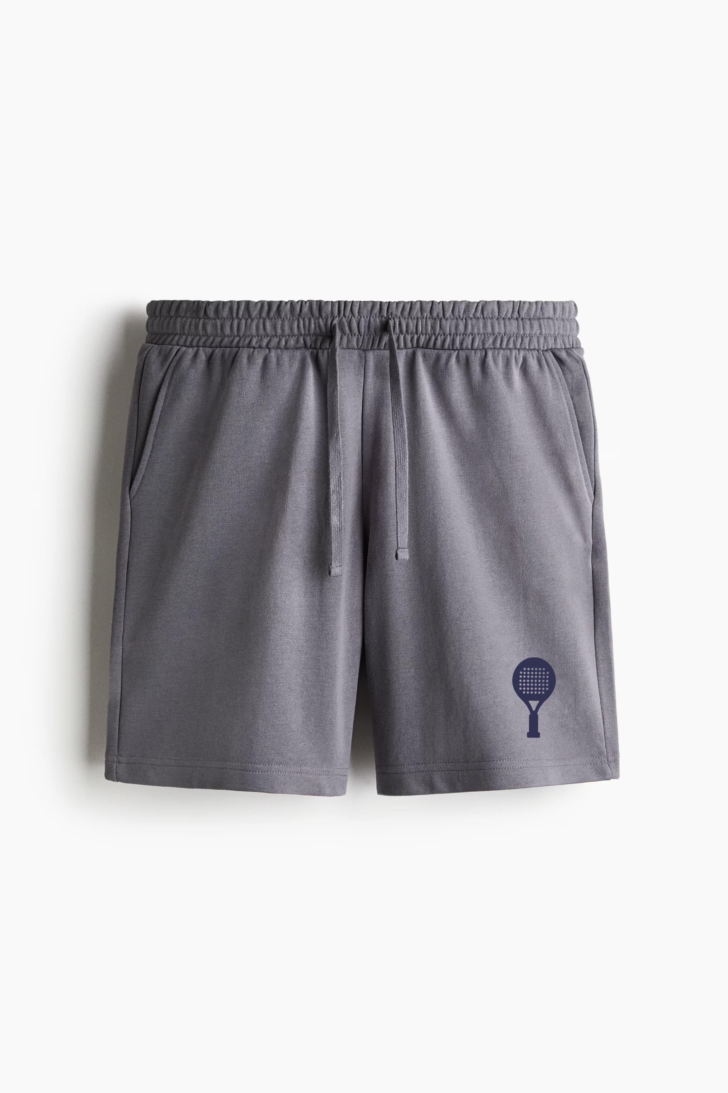 Tennis Equipment Silhouette Relaxed-Fit Shorts - Image 4
