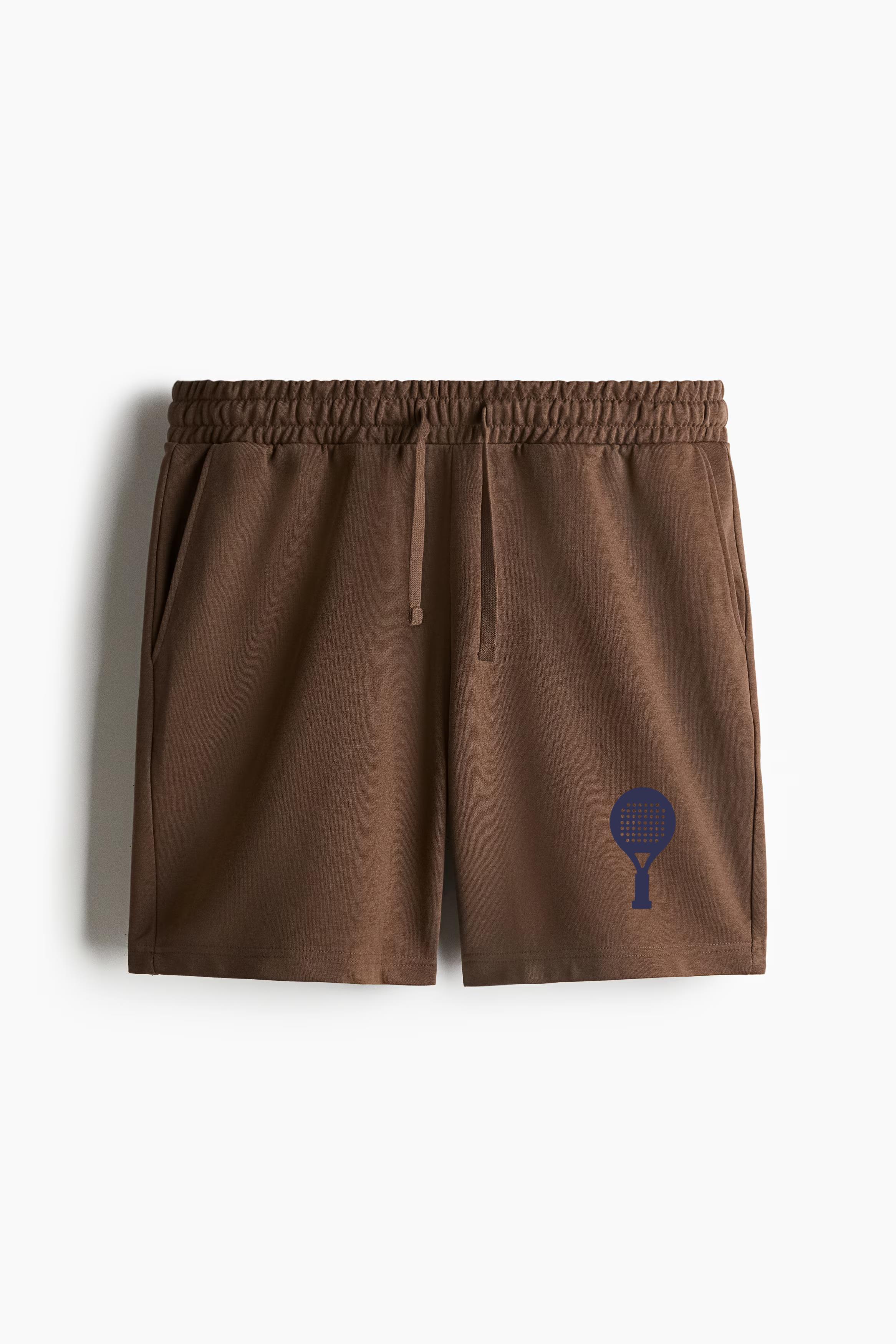 Tennis Equipment Silhouette Relaxed-Fit Shorts - Image 2