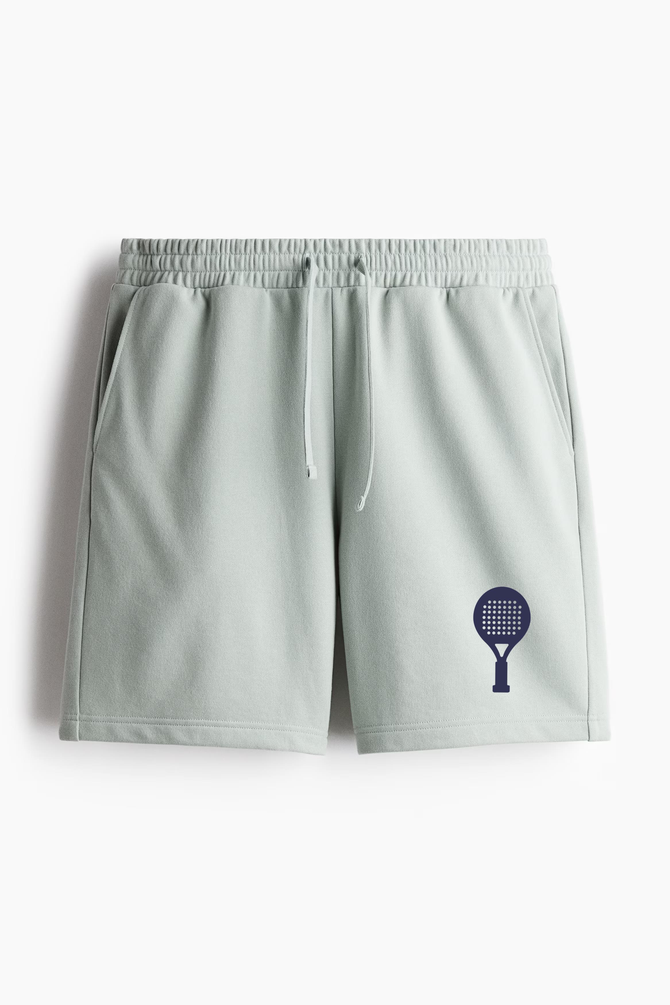 Tennis Equipment Silhouette Relaxed-Fit Shorts