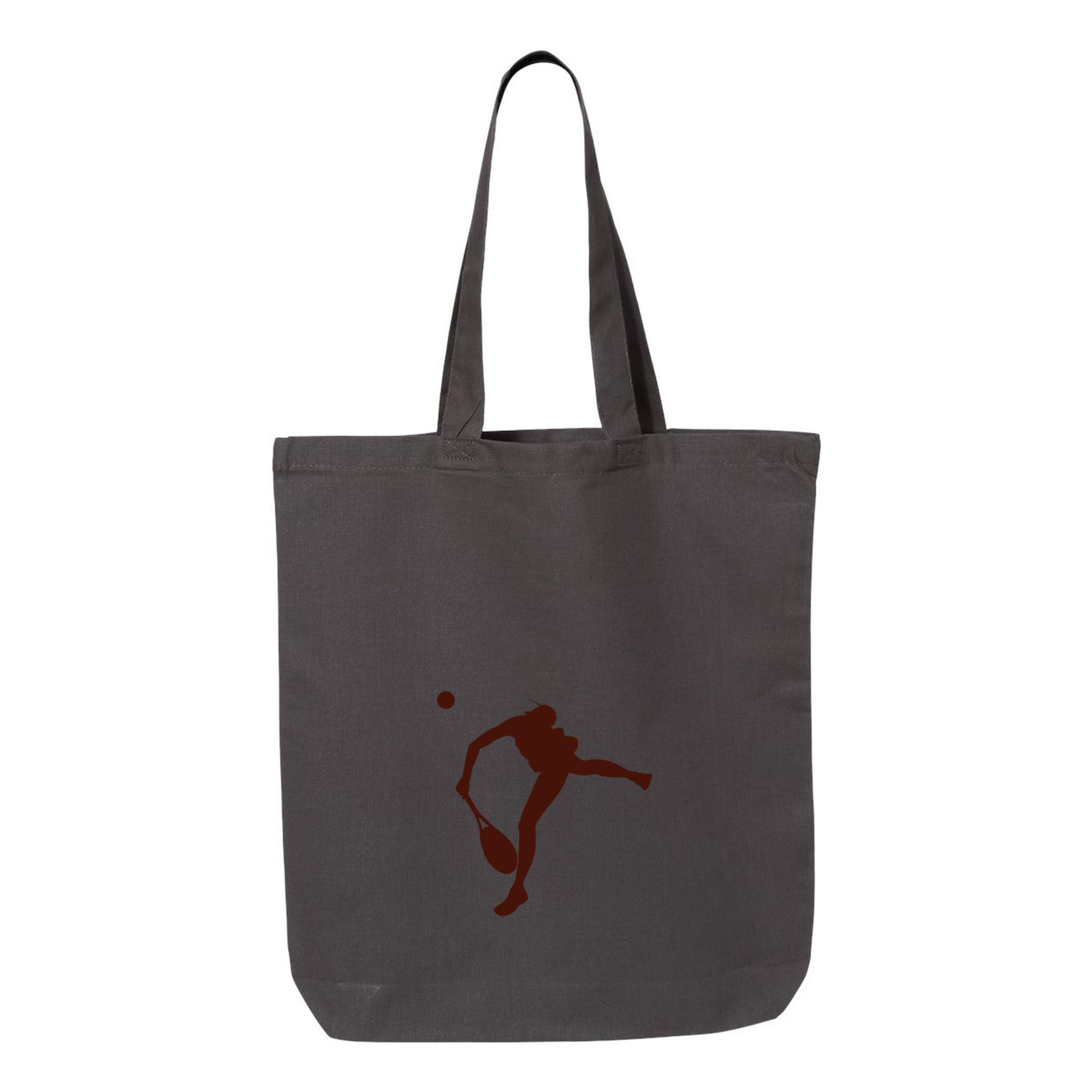 Tennis Smash Canvas Tote Bag - Image 3