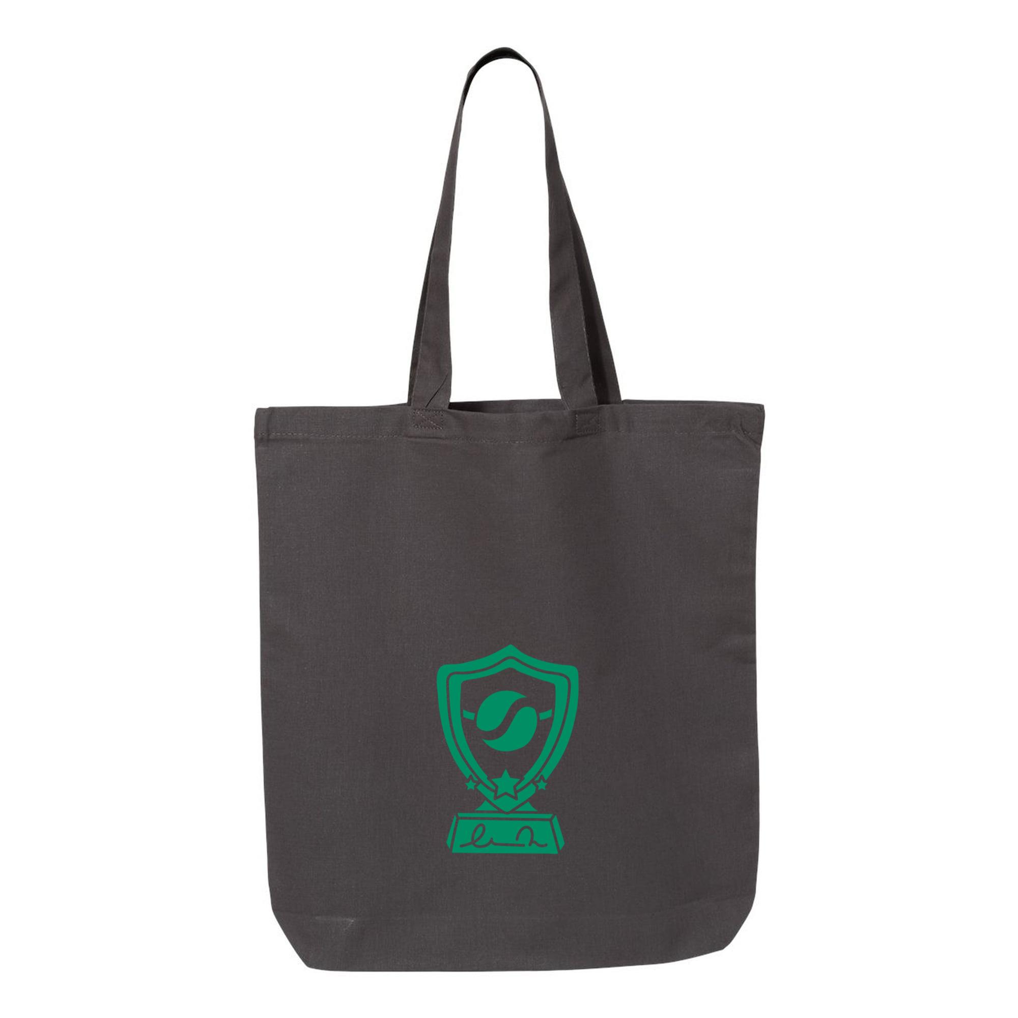 Tennis Trophy Cut Out Doodle Canvas Tote Bag - Image 3