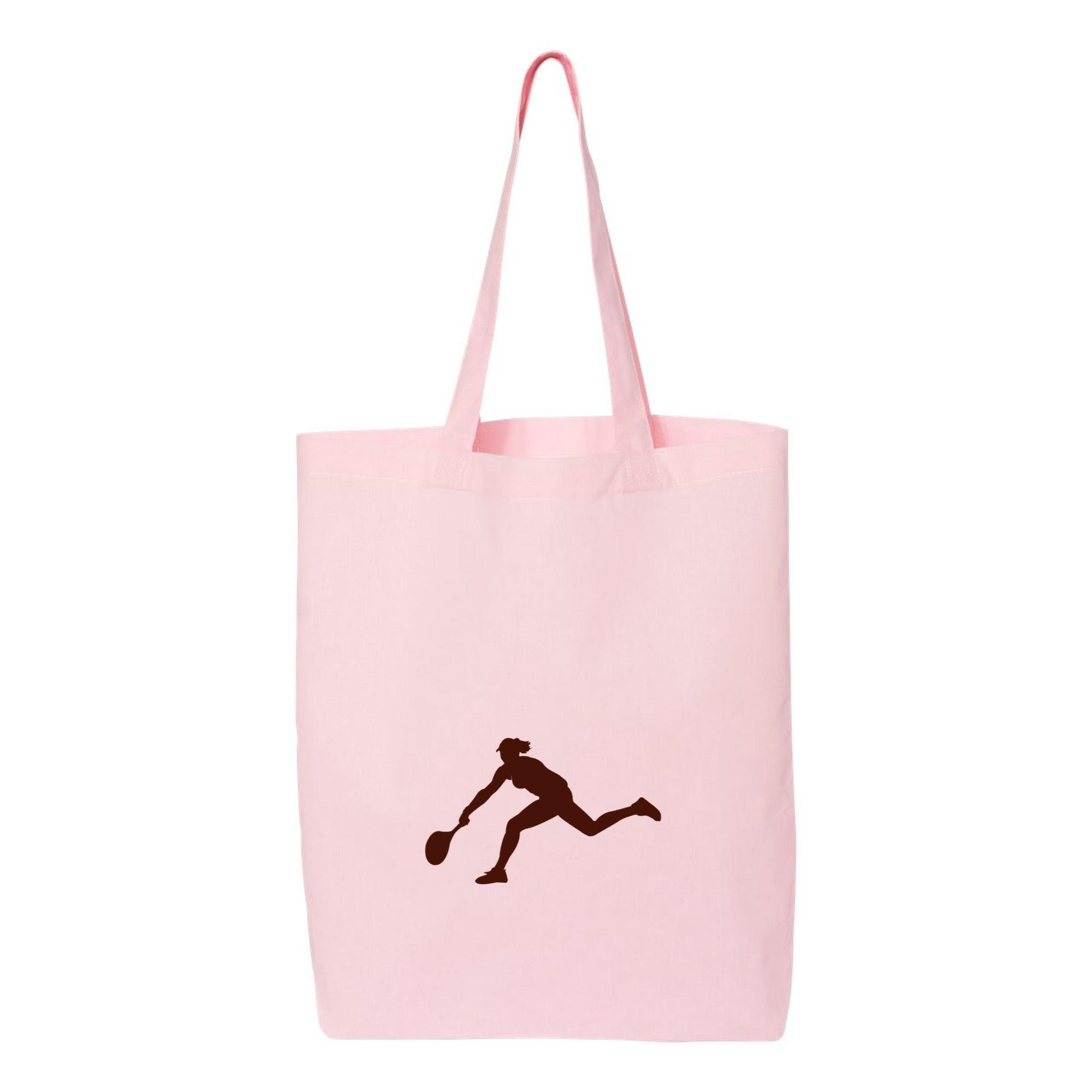 Tennis White Sport Canvas Tote Bag - Image 2