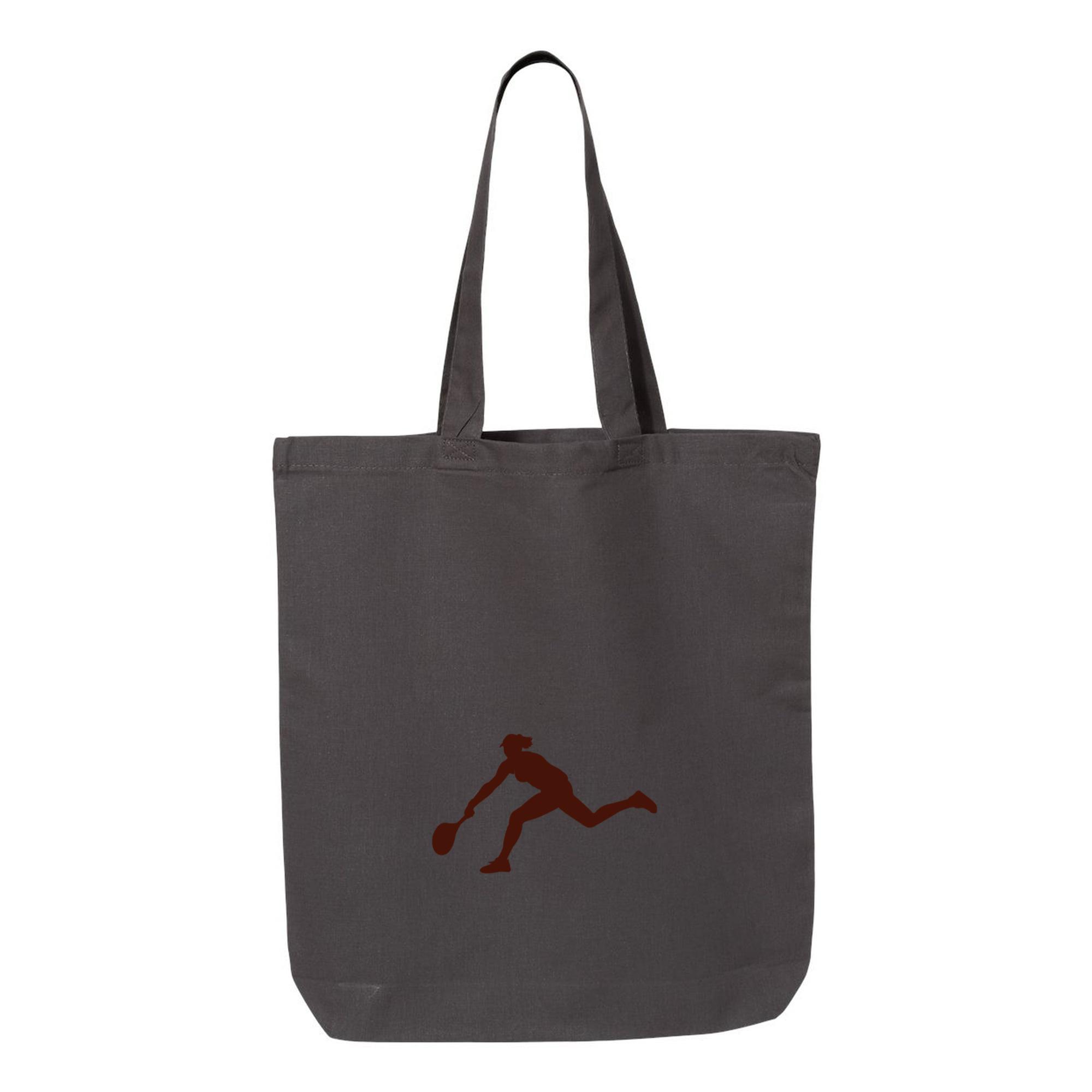 Tennis White Sport Canvas Tote Bag - Image 3