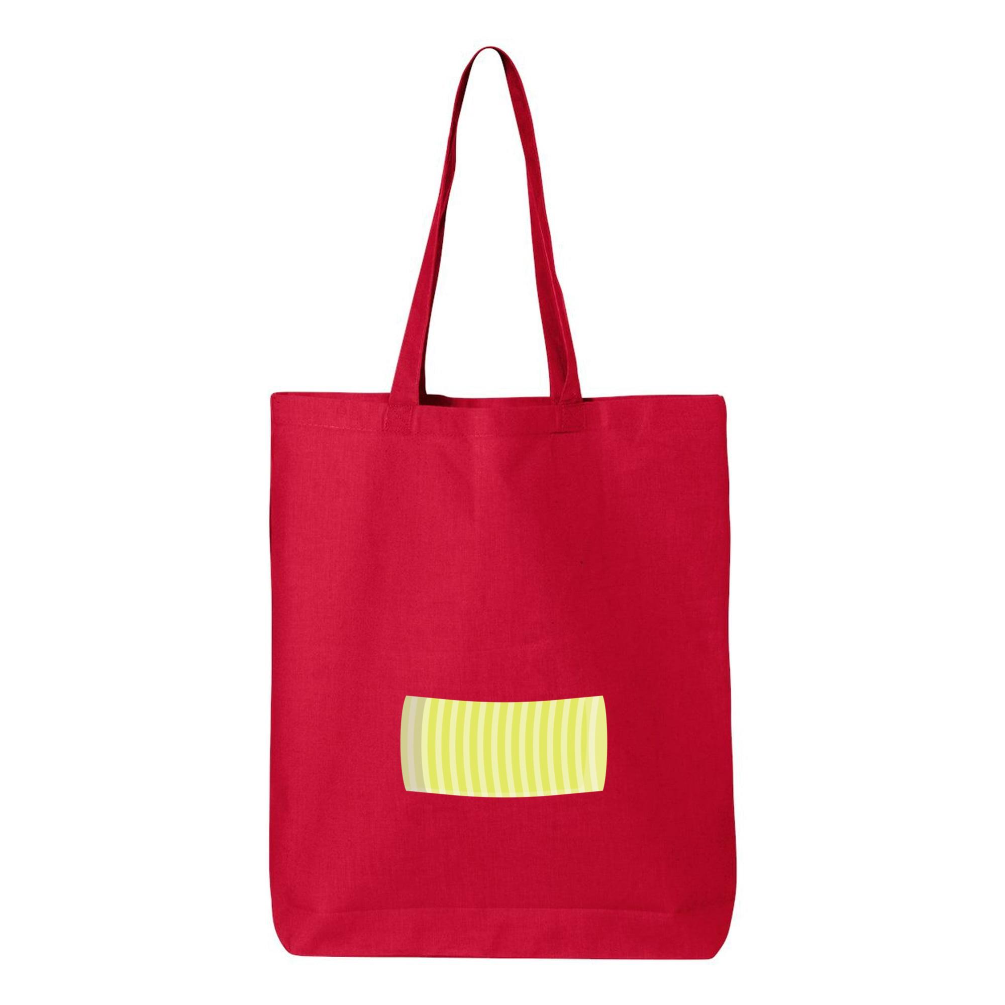 Tennis Wristband Icon Canvas Tote Bag 